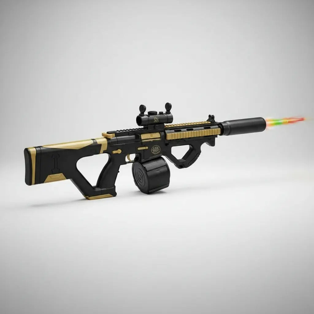 Pistola Candy Toys 674e 2c Con 50,000 Balas De Gel