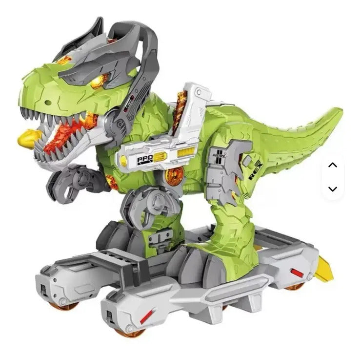 T Rex Montable Candy Toys Con Base Desmontable Y Pistolas