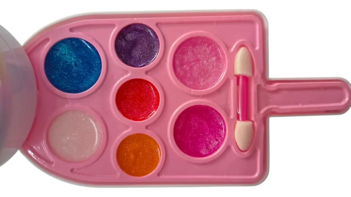 Set De Maquillaje En Estuche Paleta 8 Piezas Candy Toys