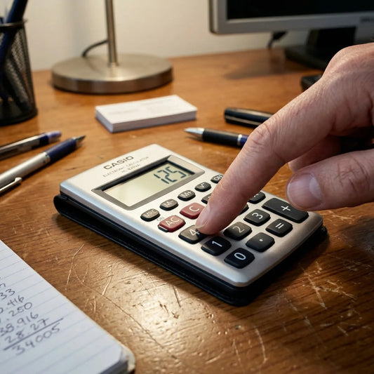 Calculadora Casio Hl-820va Portátil 8 Dígitos Con Estuche