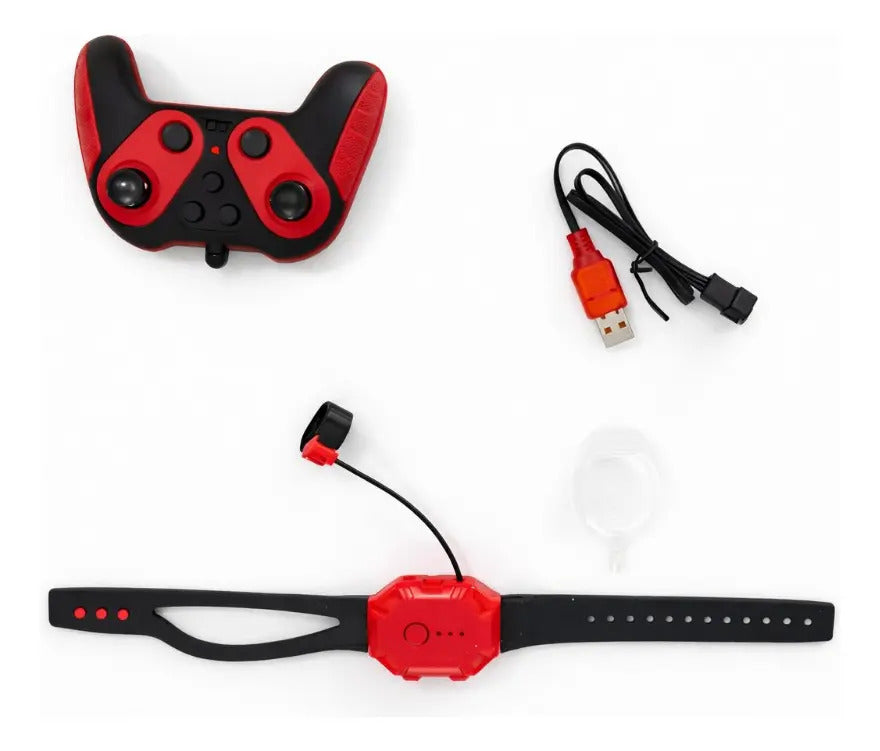 Carro Rc Maromero 360° Drift Stunt 4x4 Con Control De Muñeca