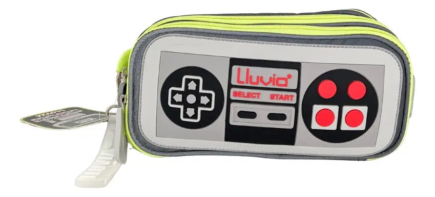 Paquete Mochila 3 Piezas Marca Lluvia Videojuegos Primaria