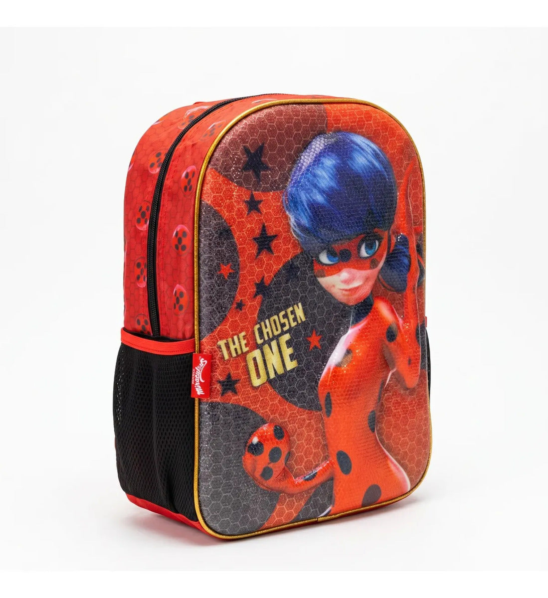 Mochila Urbania Ladybug Primaria Con Lentejuela Brillante