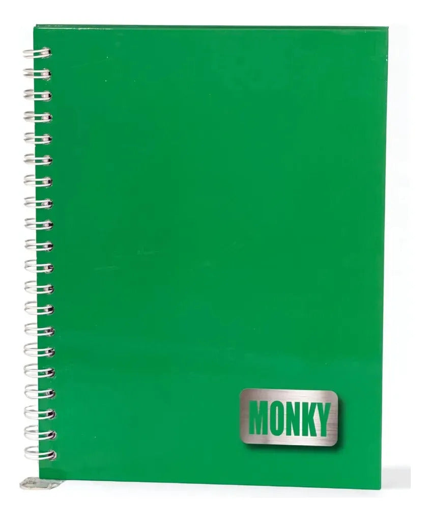 Libretas Monky Set 3 Piezas 100 Hojas Tamaño Profesional