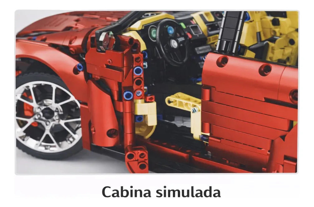 Carro Super Dbx De Bloques Rc Escala 1:8 2145 Pzs
