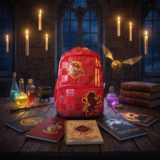 Mochila Ruz Premium Roja Gryffindor Tamaño Primaria