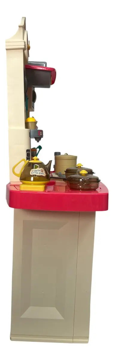 Cocina De Juguete Marca Candy Toys Infantil Con 48 Piezas