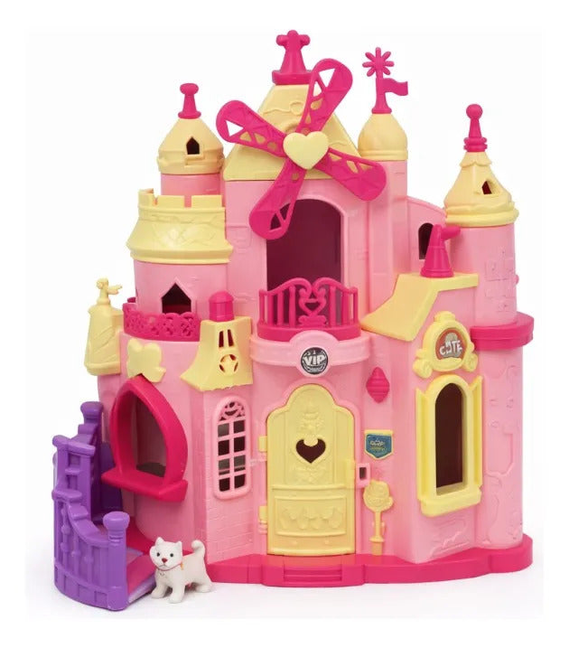 Casa Castillo Princesa Candy Toys Con Muñeca Y 18 Accesorios