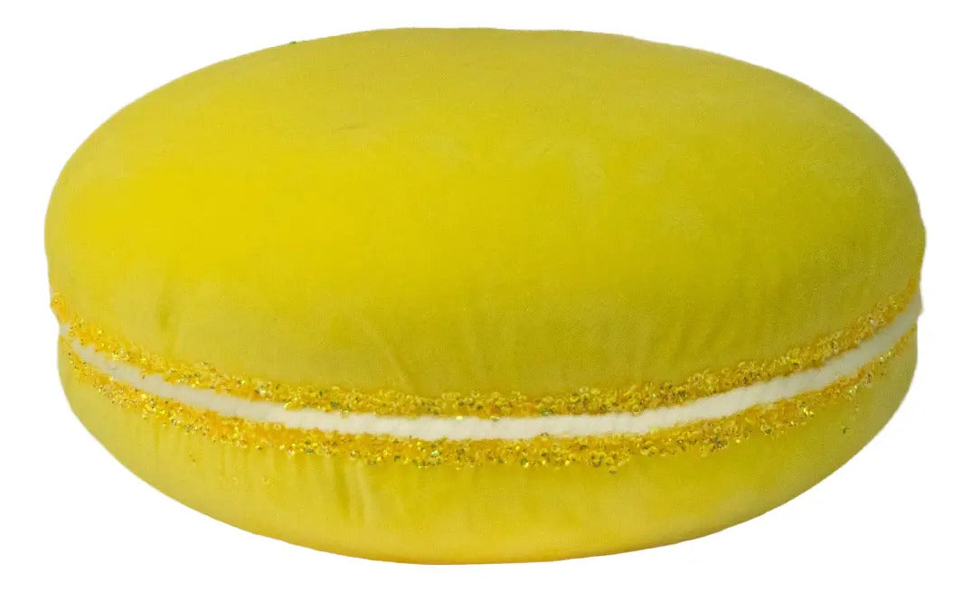 Figura De Macarrón Jumbo Colores De Terciopelo Rosa 36x12x36