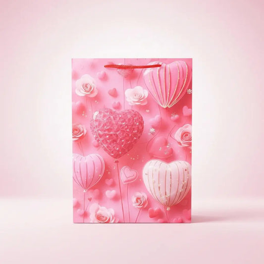 Bolsa De Regalo Una Docena Diseño De Corazones Romanticos