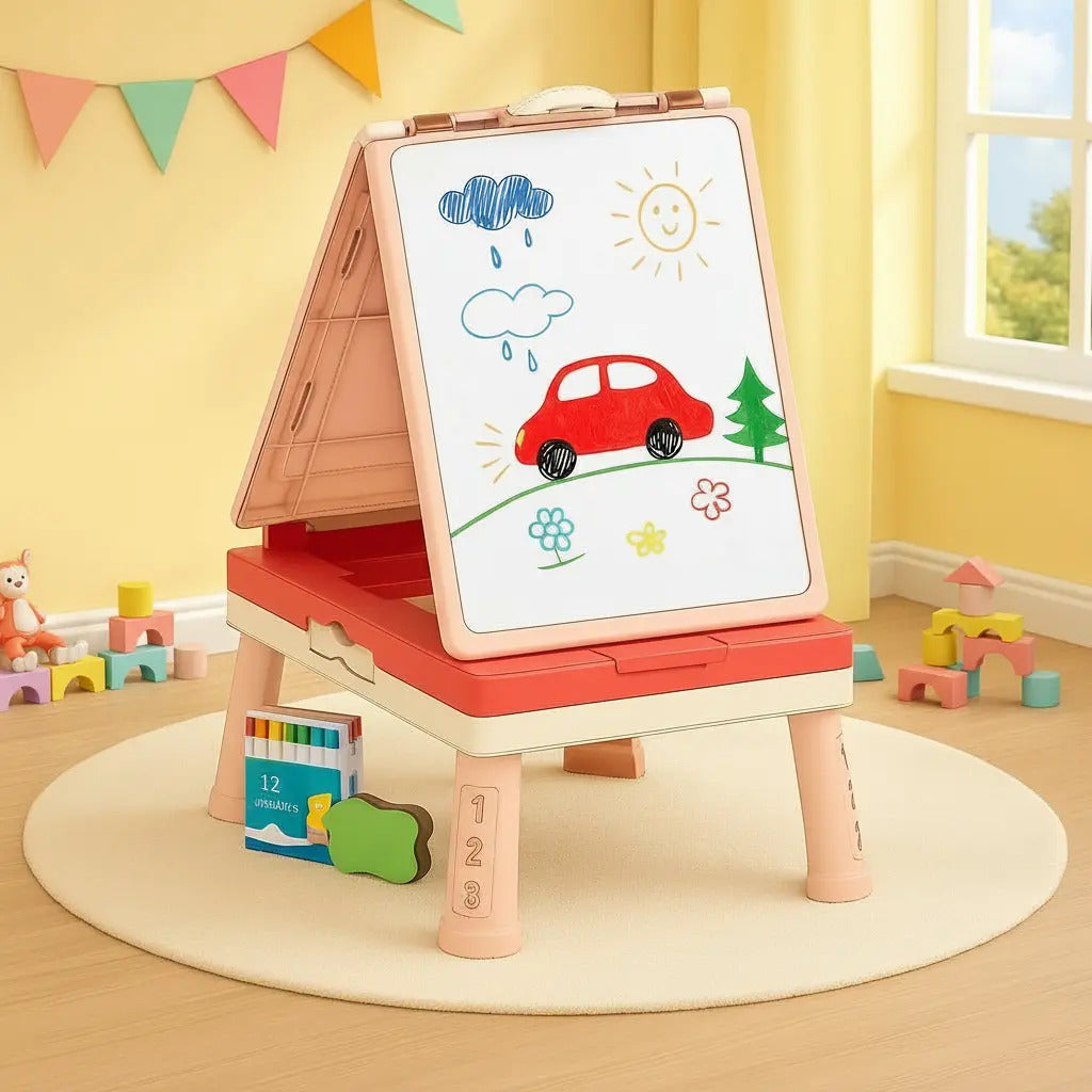 Juego De Pizarrón Educativo Infantil Candy Toys 37 Piezas