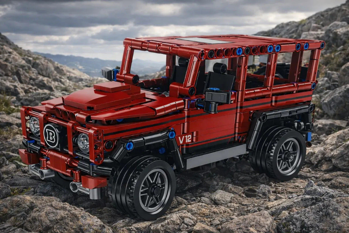 Camioneta Suv De Lujo De Bloques 524 Piezas Para Armar Rc
