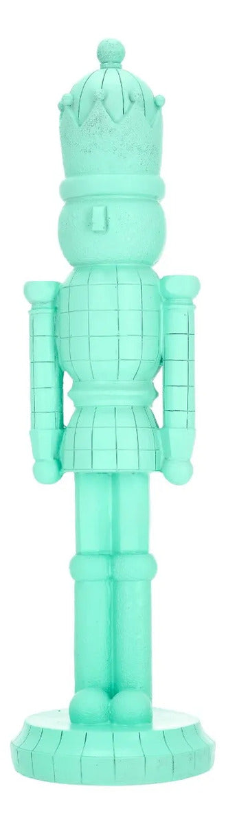 Cascanueces Lluvia Verde Menta Resina 40 cm