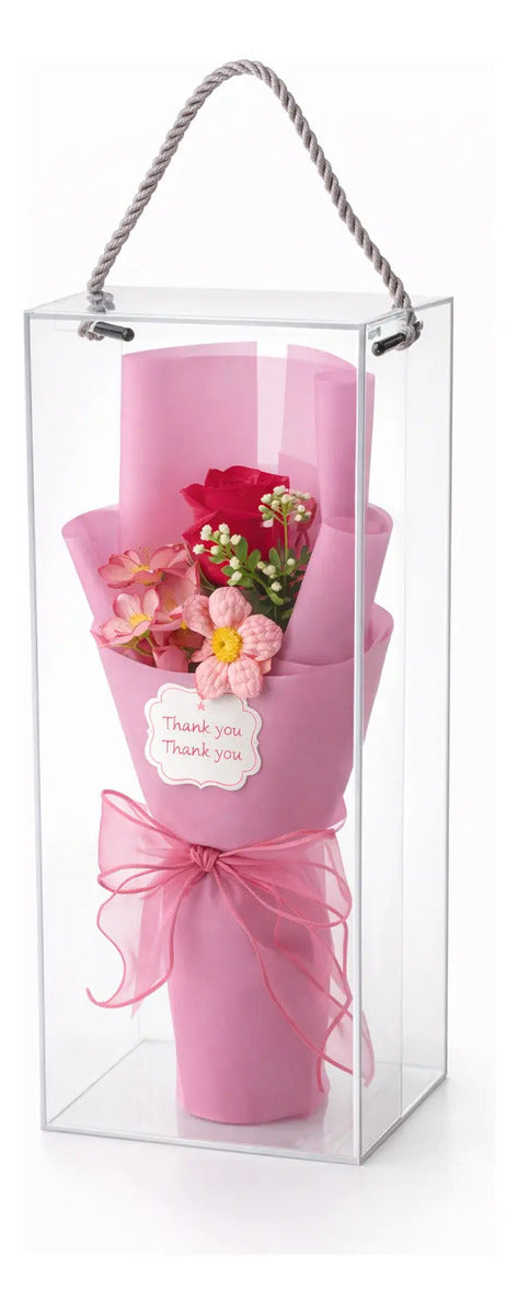 Detalle Romantico Con Flores Infinitas Fiusha Surimax