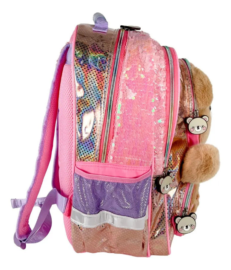 Mochila Marca Luvia Diseño Oso Primari