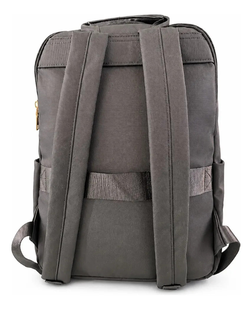 Mochila Juvenilejecutiva Lluvia Negra Satinada Elegante