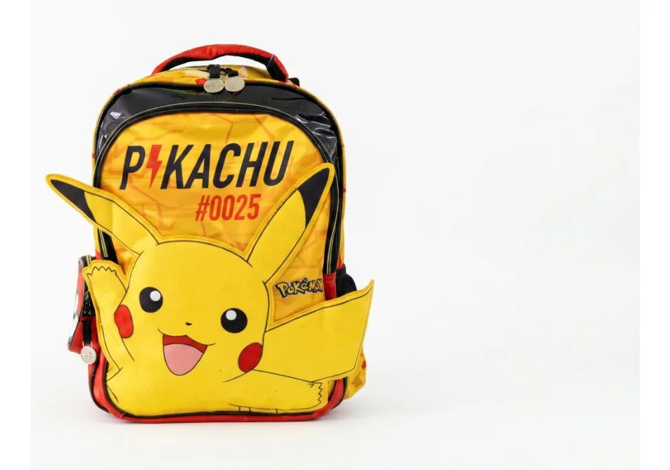 Mochila Priamaria Yadatex Pokémon Pikachu Color Amarillo