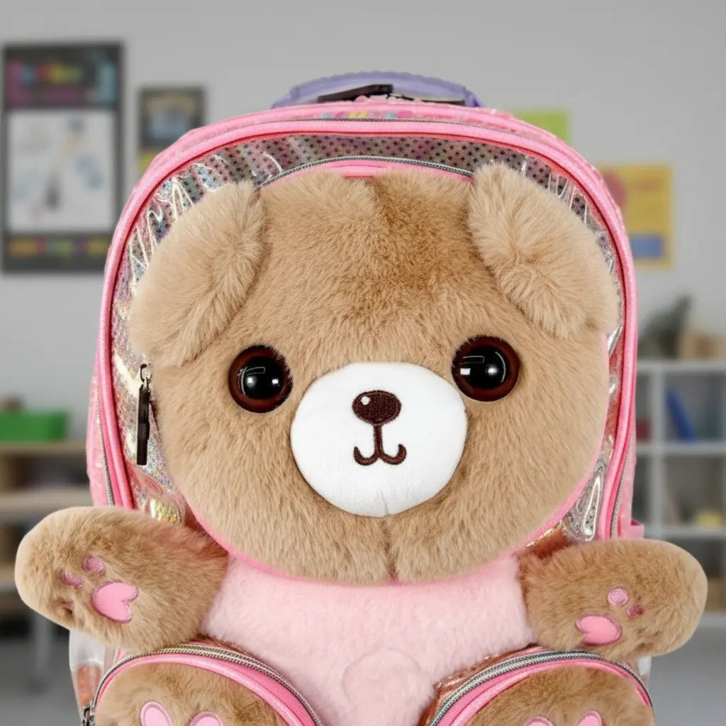 Mochila Marca Luvia Diseño Oso Primari