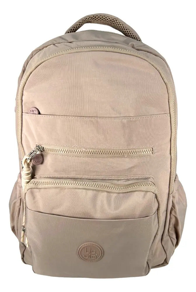 Mochila Juvenil Marca Lluvia Marrón Claro