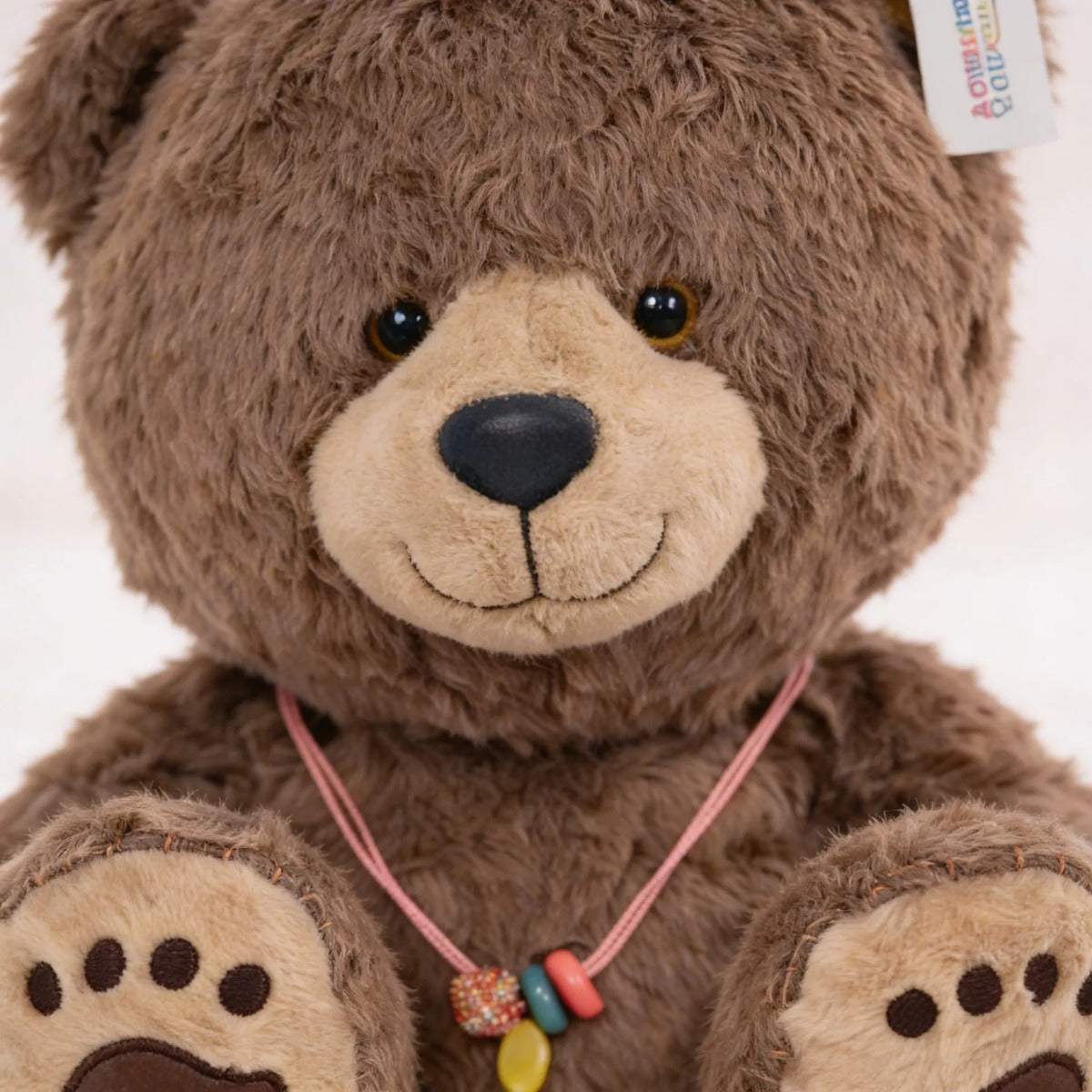 Peluche Clásico Oso De 41x34x36 Cm Dos Colores Candy Toys