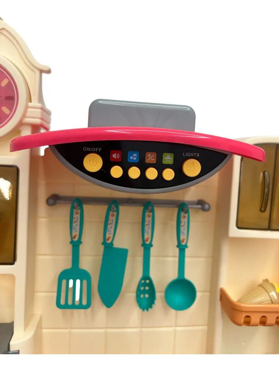 Cocina De Juguete Marca Candy Toys Infantil Con 48 Piezas