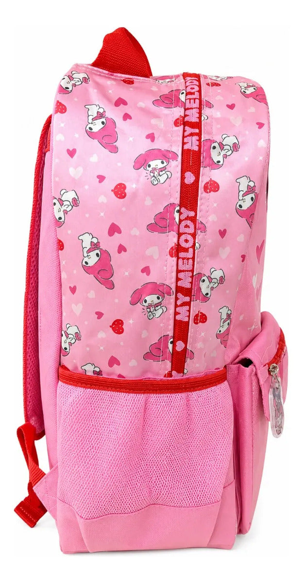 Mochila Primaria My Melody Diseño Tierno Y Brillante