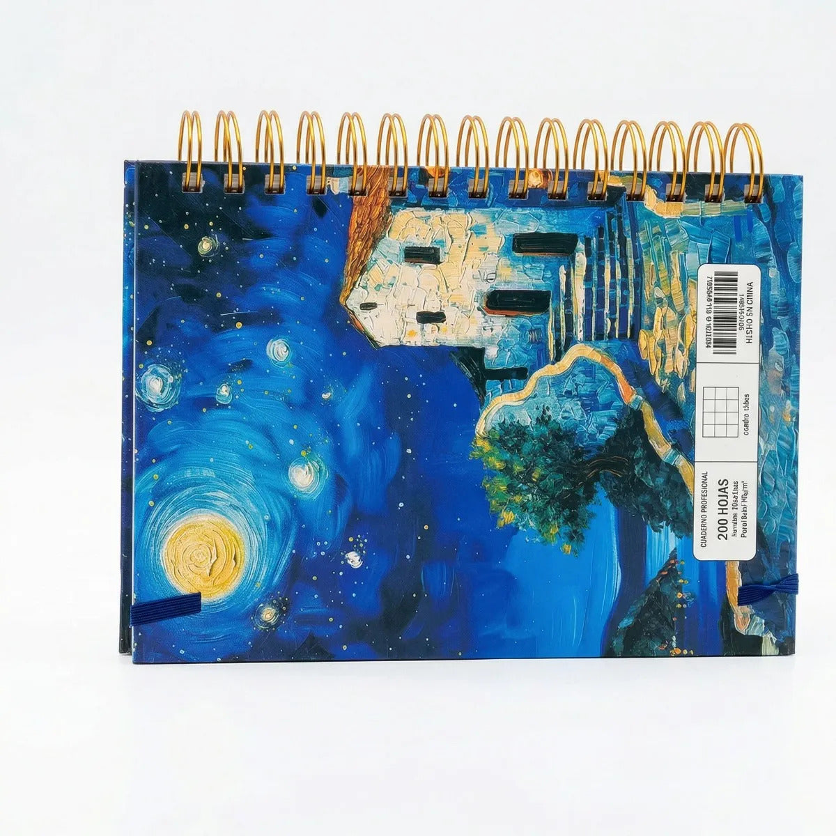 Cuaderno Titiko Van Gogh 200 Hojas Cuadro Chico Francés