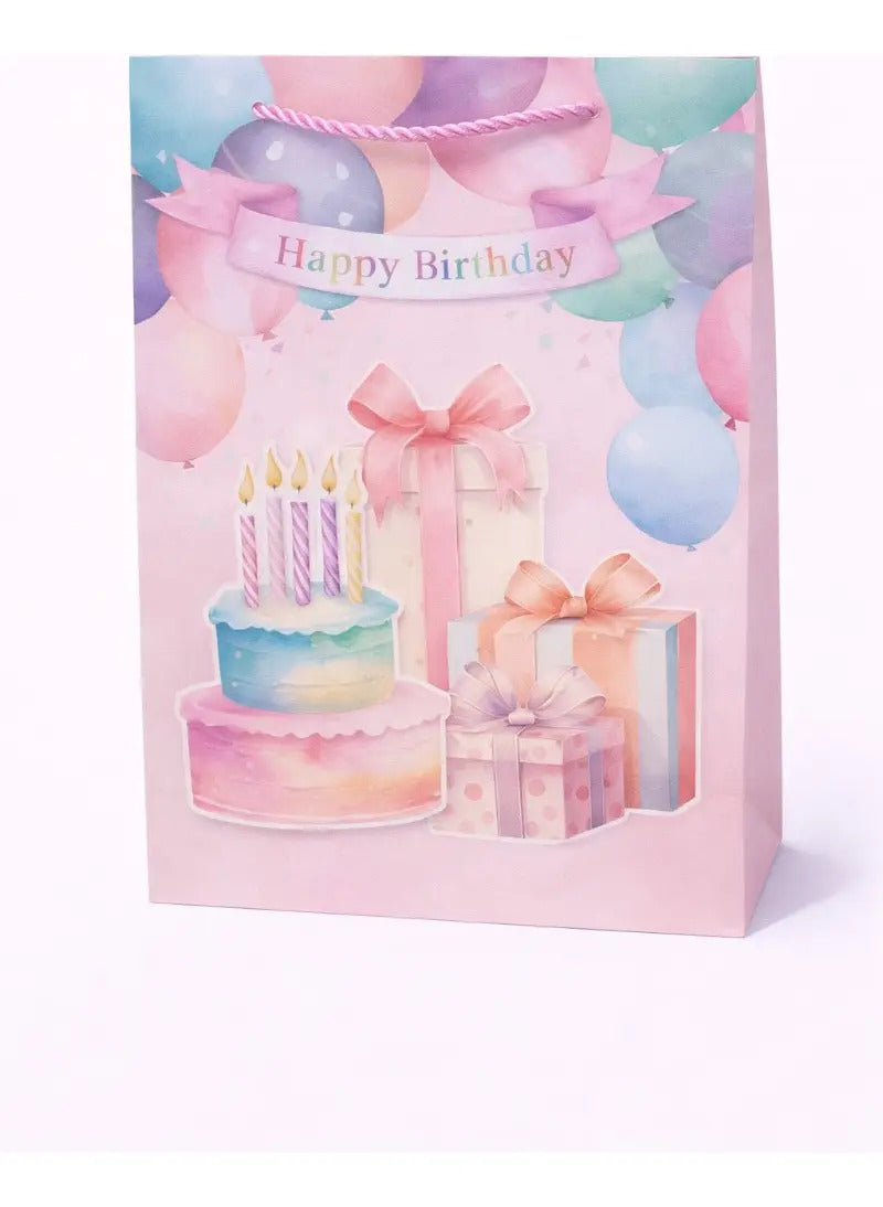 Bolsas De Regalo Una Docena Feliz Cumpleaños Con Relieve 3d
