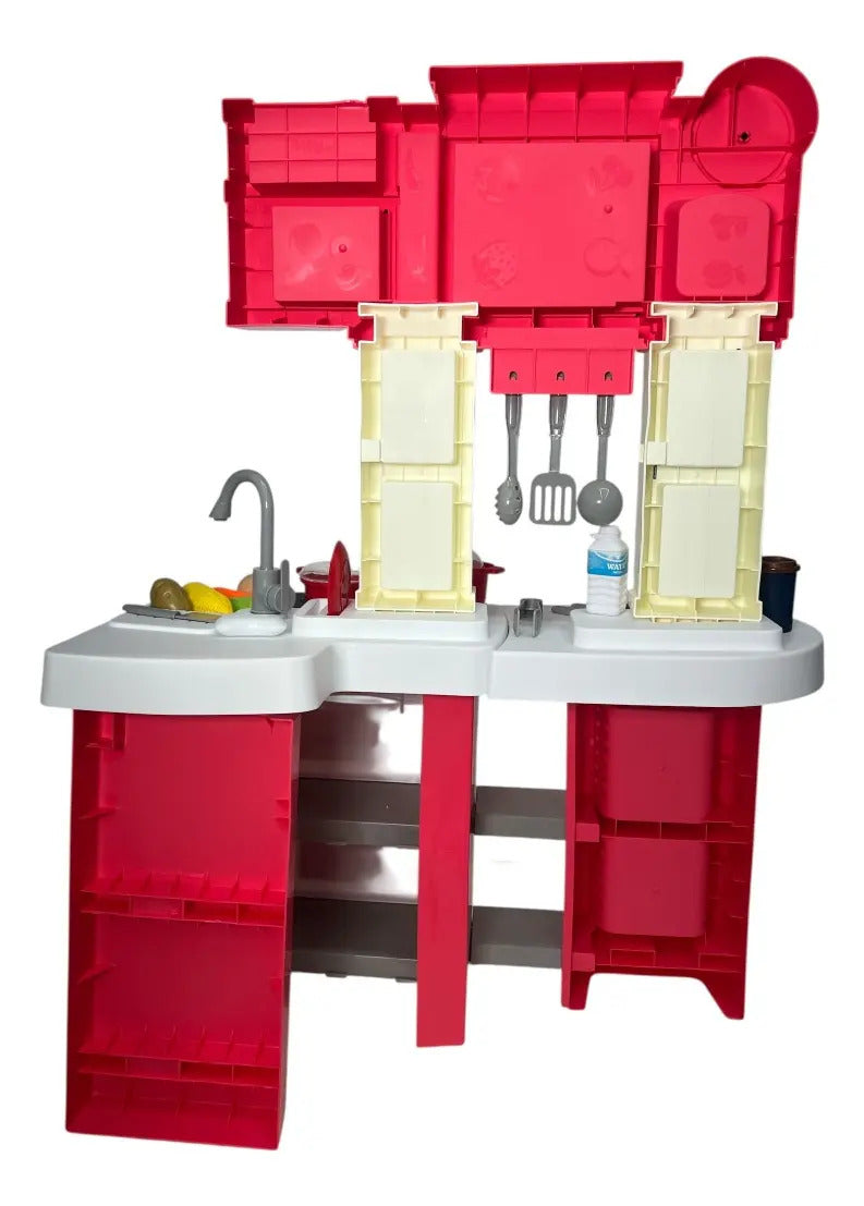 Cocina Marca Candy Toys Kitchen Set  58 Piezas