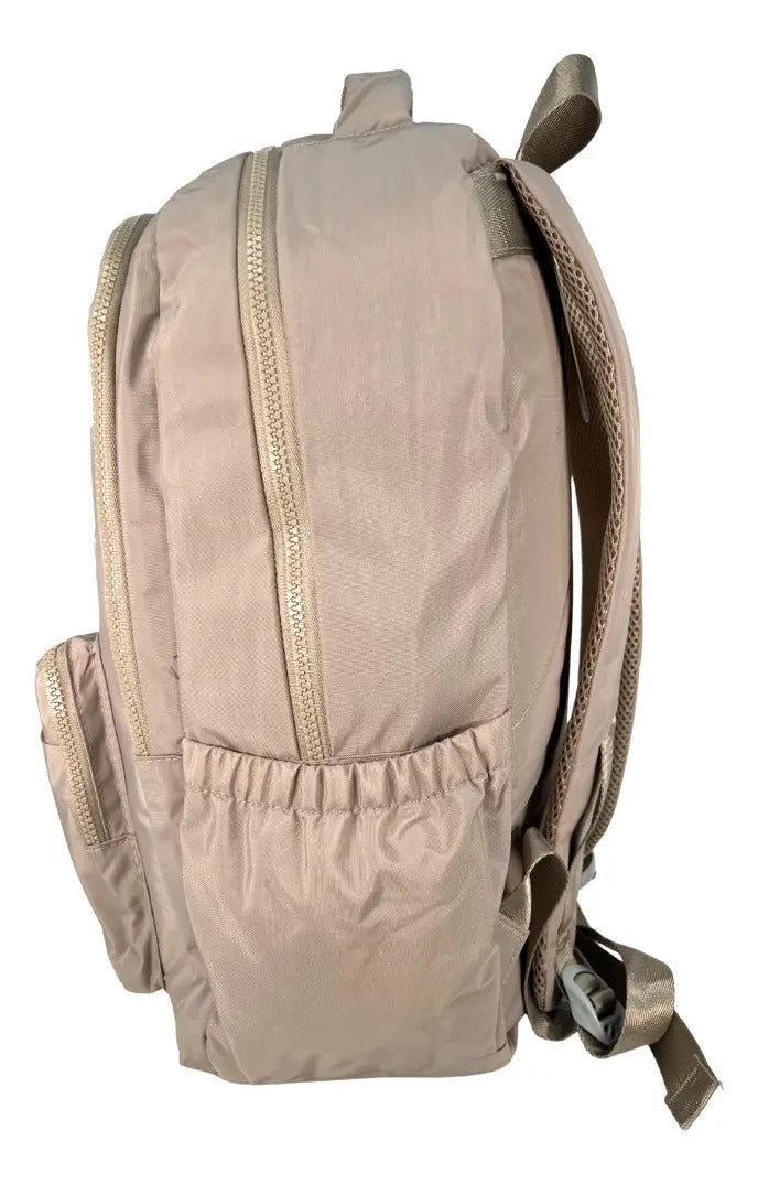 Mochila Juvenil Marca Lluvia Marrón Claro