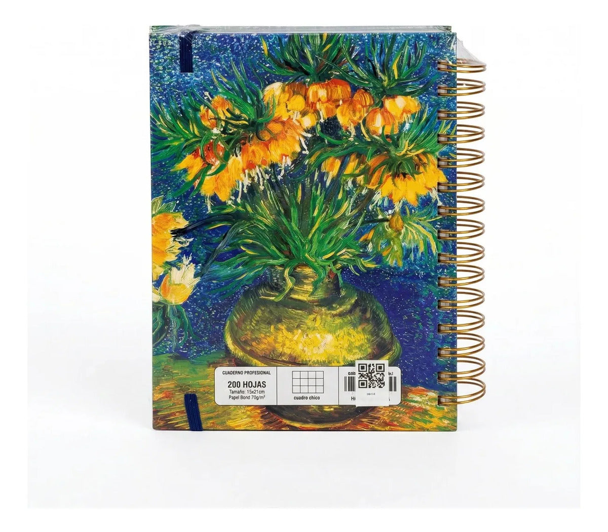 Cuaderno Titiko Van Gogh 200 Hojas Cuadro Chico Francés