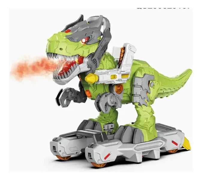 T Rex Montable Candy Toys Con Base Desmontable Y Pistolas
