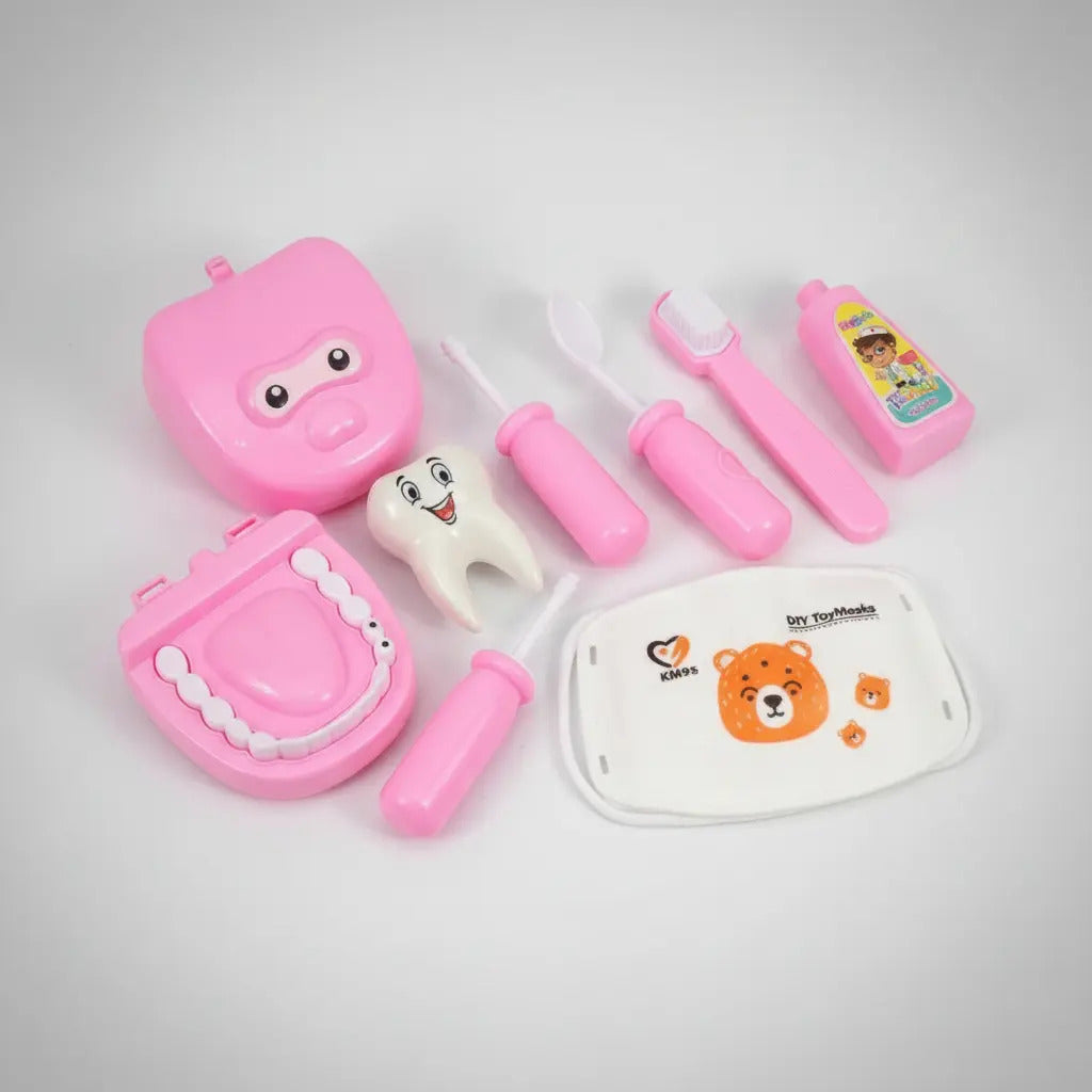 Juego De Dentista Para Niños Candy Toys 7 Piezas