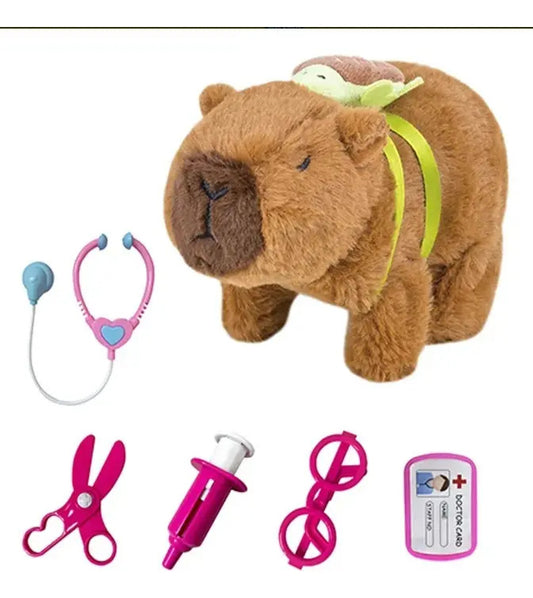 Capibara Interactiva Pamper Pet Con Accesorios Candy Toys