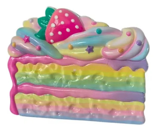 Set De Maquillaje En Estuche Rebanada De Pastel Candy Toys