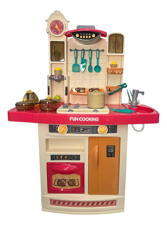 Cocina De Juguete Marca Candy Toys Infantil Con 48 Piezas