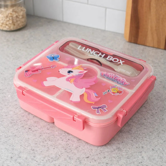 Tupper Lunch Box Infantil 3 Personajes Diferentes 1200 Ml