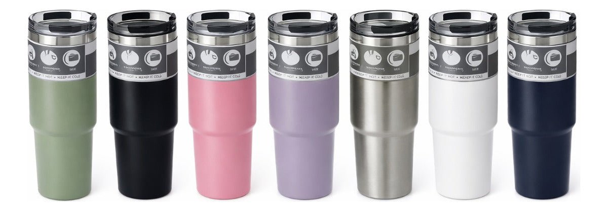 Thermo Tyeso 30oz Acero Inoxidable Varios Colores 7 Colores