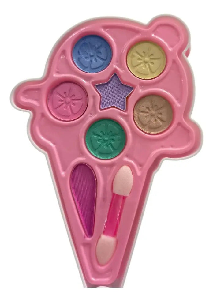 Set De Maquillaje En Estuche Helado 8 Piezas Candy Toys