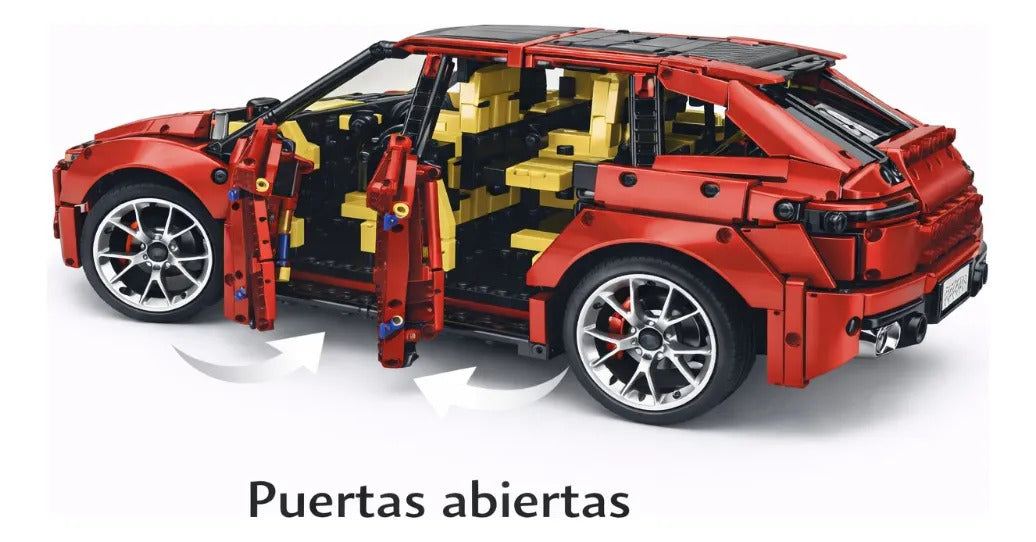 Carro Super Dbx De Bloques Rc Escala 1:8 2145 Pzs