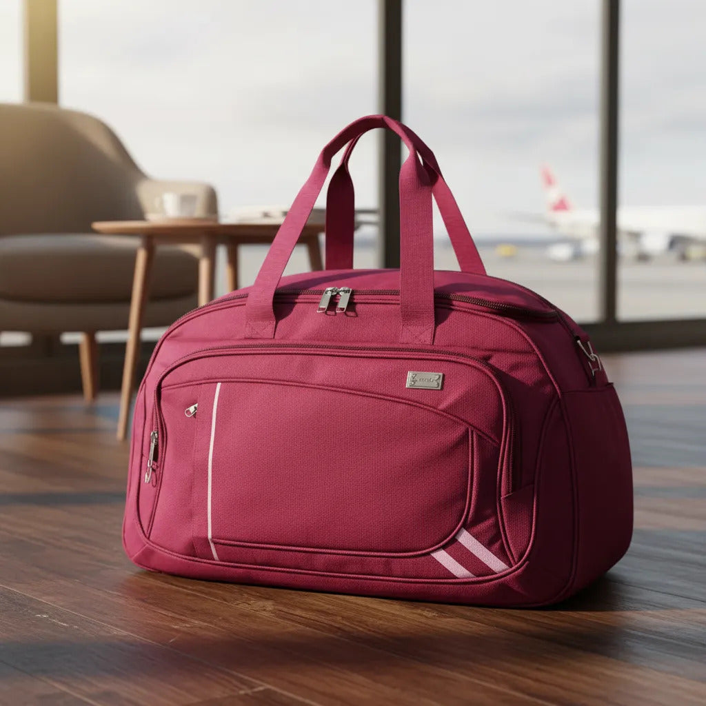 Maleta De Viaje Lluvia Magenta Diseño Amplio Y Funcional