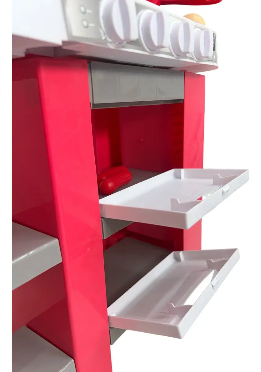 Cocina Marca Candy Toys Kitchen Set  58 Piezas