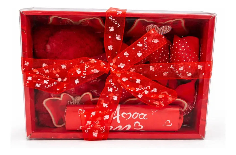 Arreglo Romántico De San Valentín Con Rosas Pergamino