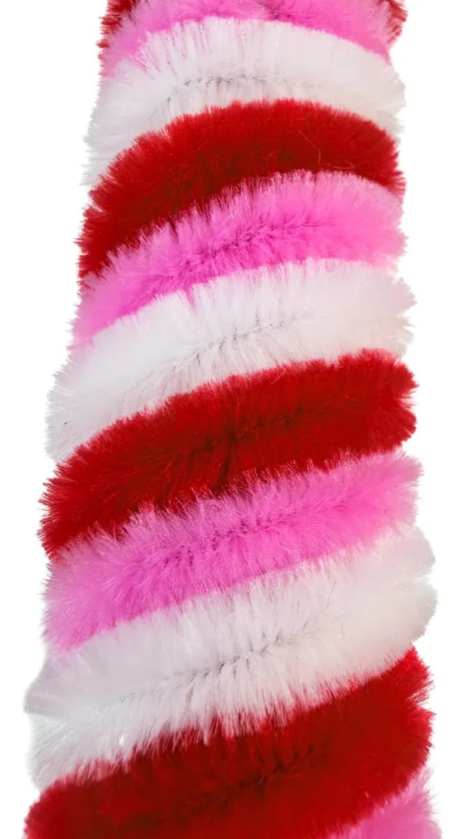 Caramelo Navideño Lluvia Lights Rosa Rojo Candy 40 cm