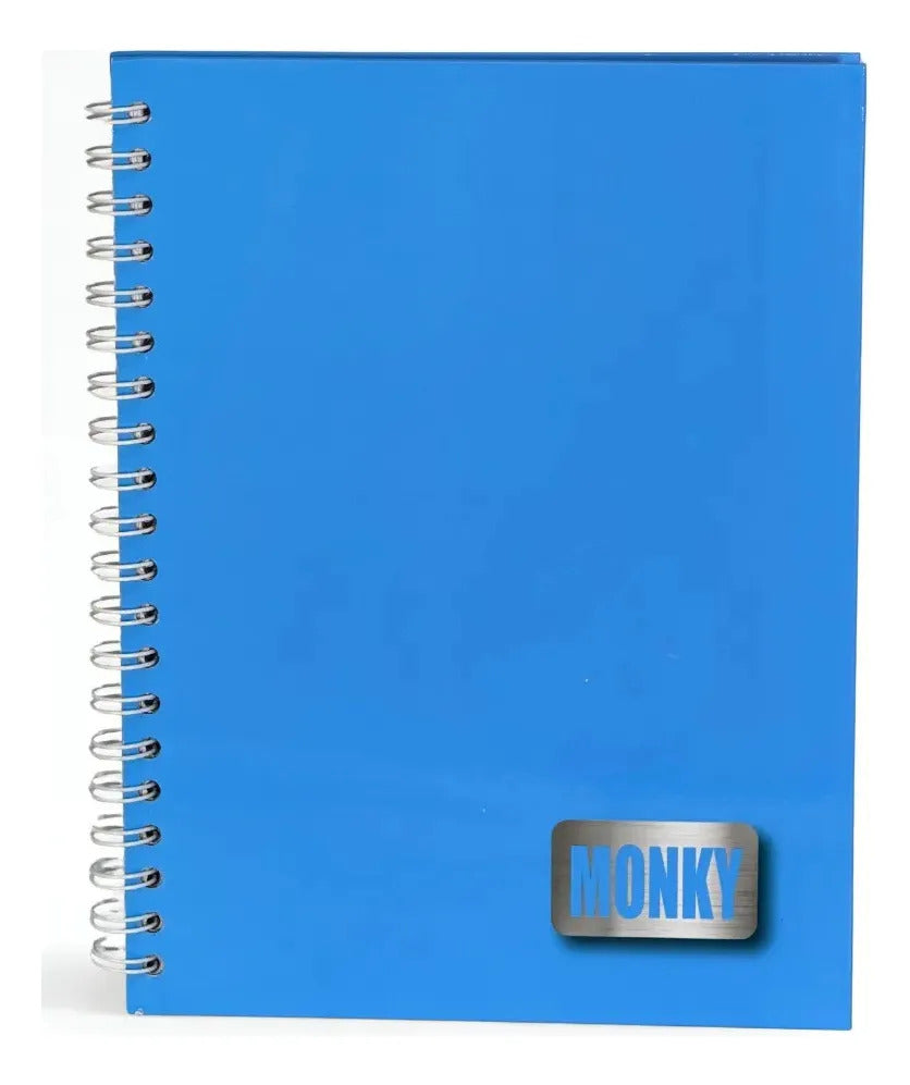 Libretas Monky Set 3 Piezas 100 Hojas Tamaño Profesional