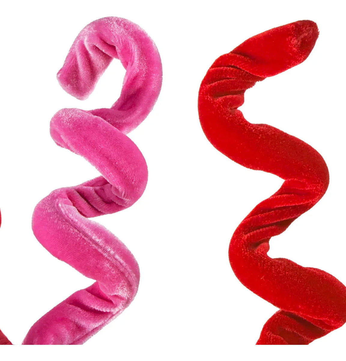 Vara Lluvia con Curlis Rosa y Rojo Candy Land 30cm