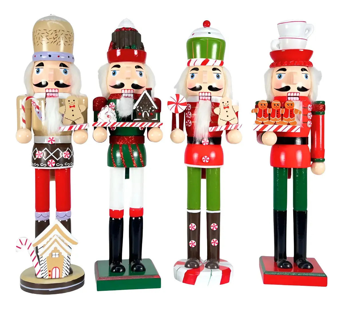 Cascanueces Navidad Lluvia 30 Cm Maestros Jengibre 1 Pieza