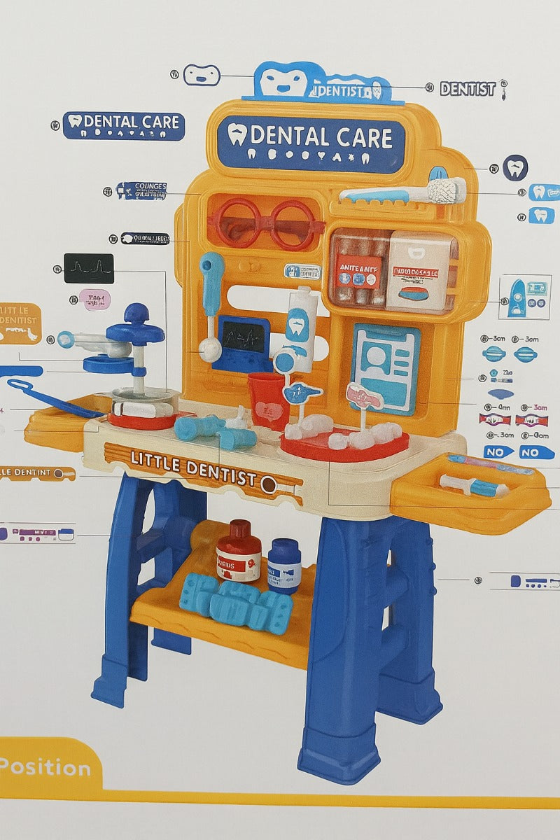 Consultorio Dental Infantil Candy Toys Educativo 54 Piezas