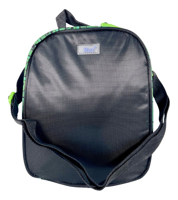 Paquete 3 Piezas Mochila Minecraft Ruz Verde Primaria