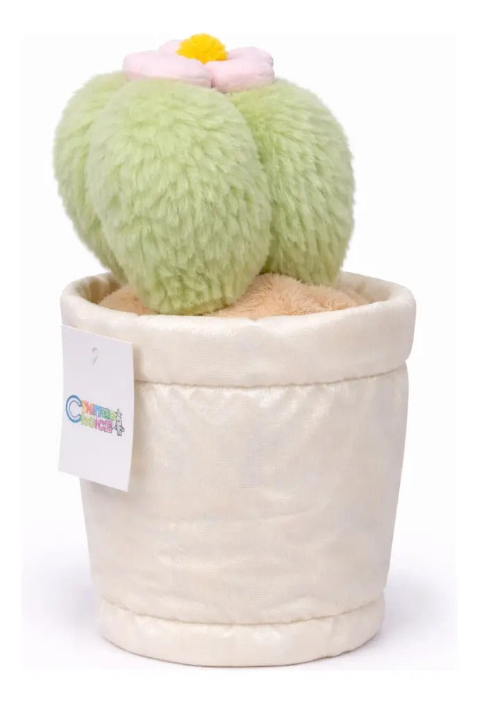 Peluche De Planta Lirio Margarita Y Cactus 28x15x15 Cm Candy